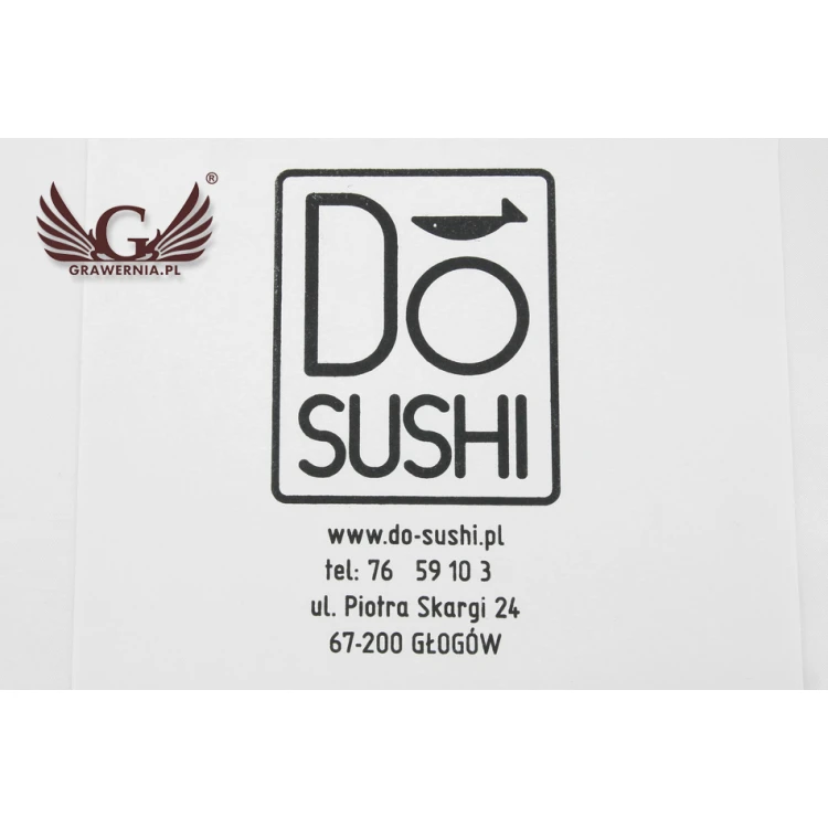 Ink stamp - imprint dimensions 147x85mm
