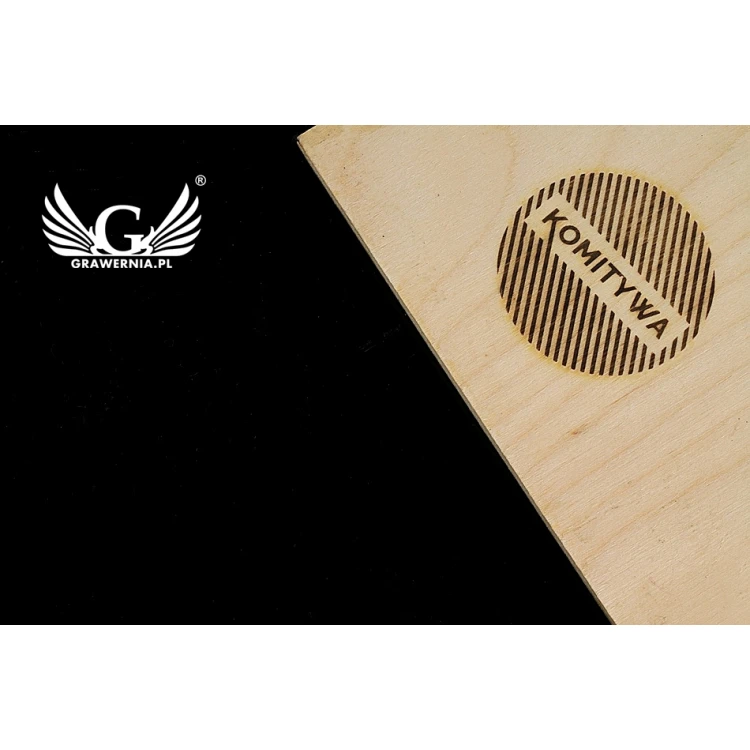 Hot and Cold Logo Embossing Stamp - 38mm Diameter - CNC
