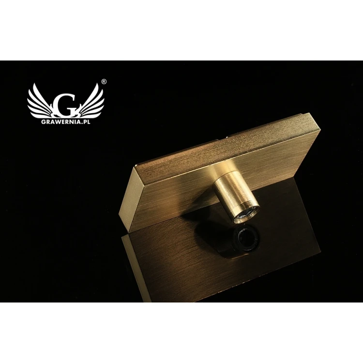 Hot and Cold Logo Embossing Stamp - Die Dimensions: 72x31mm - CNC', which is in the category 'Industry and Company / Metal Dies and Stamps'. Do not translate the category.