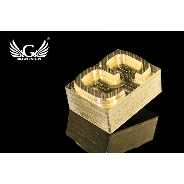 Hot and Cold Logo Embossing Stamp - NUMBERS - die height: 30mm - CNC', which is in the category 'Industry and Company / Dies and Metal Stamps'. Do not translate the category.