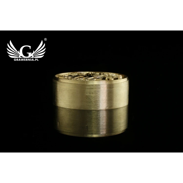 Hot and Cold Logo Embossing Stamp - Die Diameter: 42mm - CNC', which is in the category 'Industry and Company / Dies and Metal Stamps'. Do not translate the category.