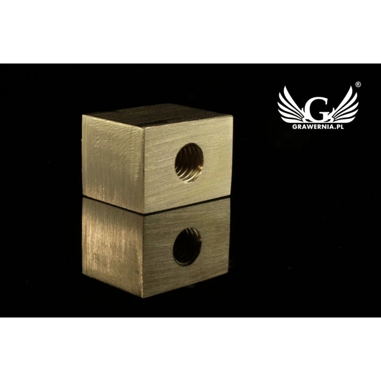 Hot and Cold Logo Embossing Stamp - Die Dimensions: 17x12mm - CNC