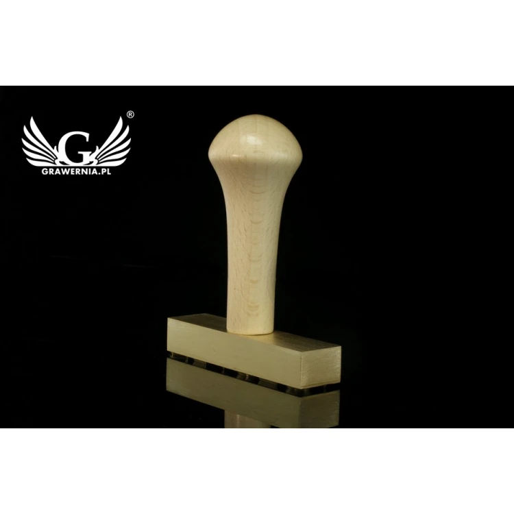 Stamp for imprinting - CNC - die dimensions: 80x20mm