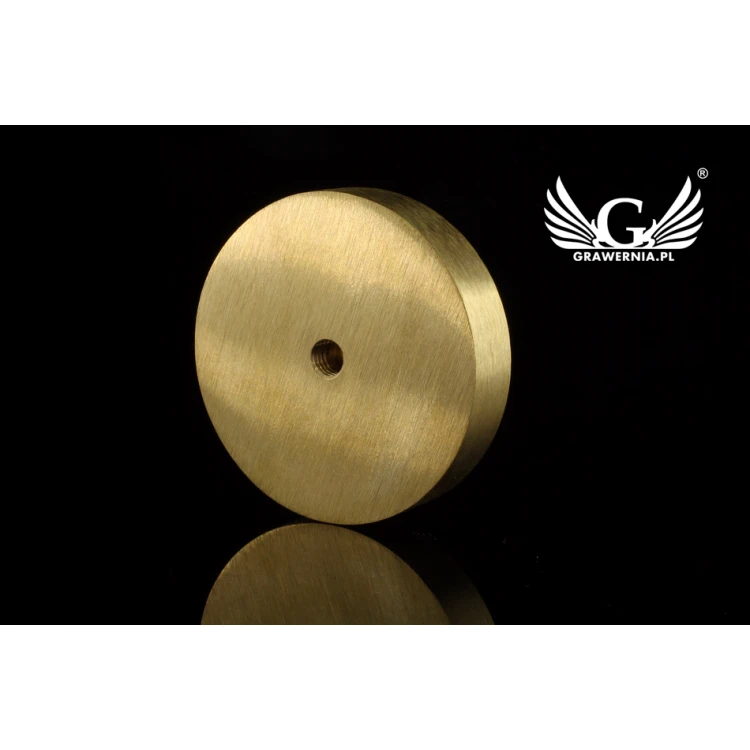 Hot and Cold Logo Embossing Stamp - Die Diameter: 63mm - CNC', which is in the category 'Industry and Company / Dies and Metal Stamps'. Do not translate the category.