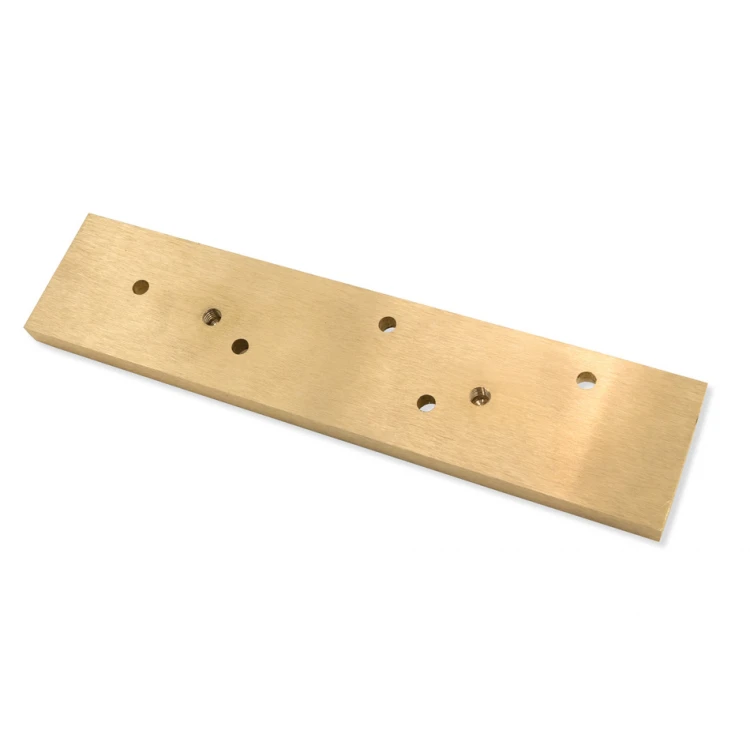Hot stamping logo press - die dimensions: 253x56mm - CNC082