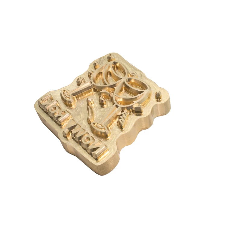 Hot and Cold Logo Embossing Stamp - Die Dimensions: 58.7x61mm - CNC083