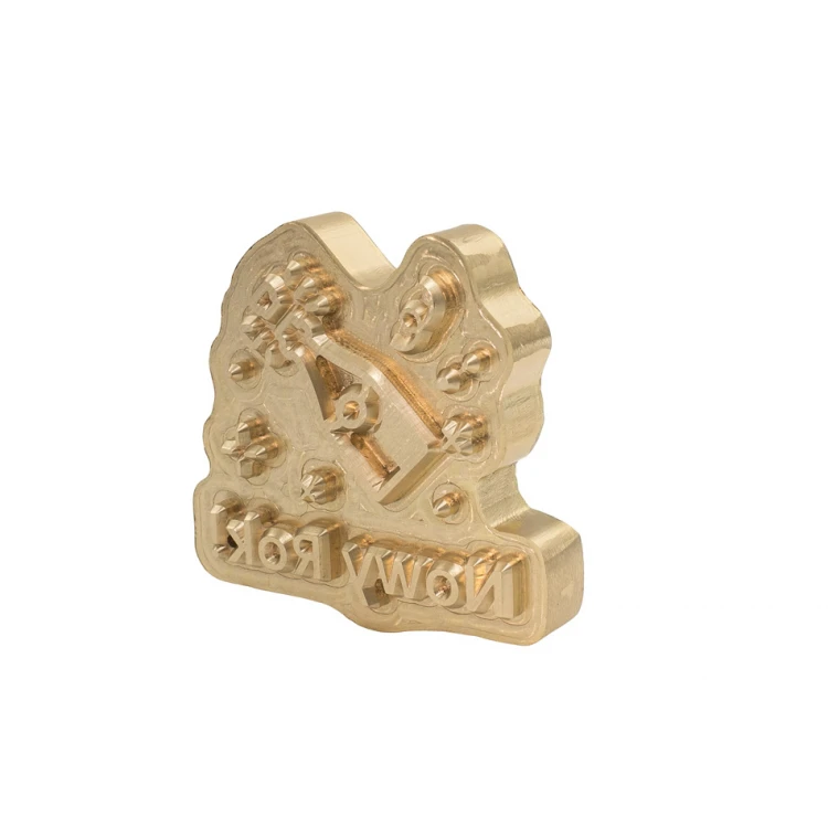 Hot and Cold Logo Embossing Stamp - Die Dimensions: 66.5x63.2mm - CNC085