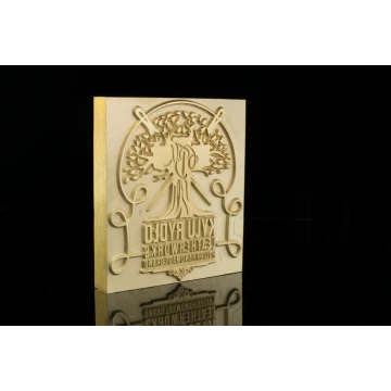 Hot and Cold Logo Embossing Stamp - Die Dimensions: 82x93mm - CNC108