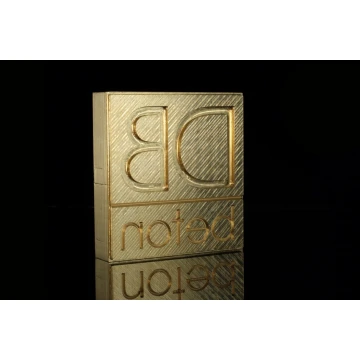 Hot and Cold Logo Embossing Stamp - Die Dimensions: 62x66mm - CNC