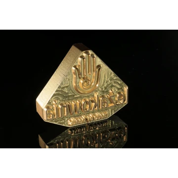 Hot and Cold Logo Embossing Stamp - Die Dimensions 32x27mm or 44x52mm - CNC
