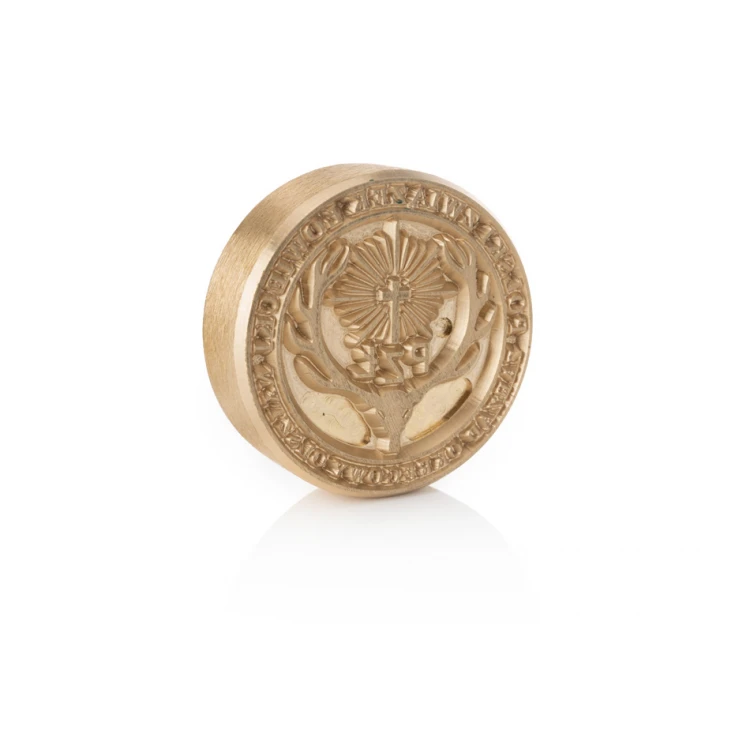 Hot and Cold Logo Embossing Stamp - Die Dimensions: 50x50mm - CNC094