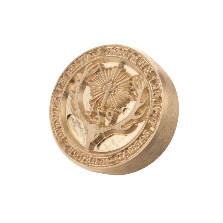 Hot and Cold Logo Embossing Stamp - Die Dimensions: 50x50mm - CNC094