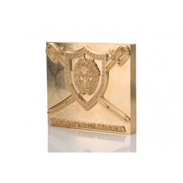 Hot and Cold Logo Embossing Stamp - Die Dimensions: 103x90mm - CNC095