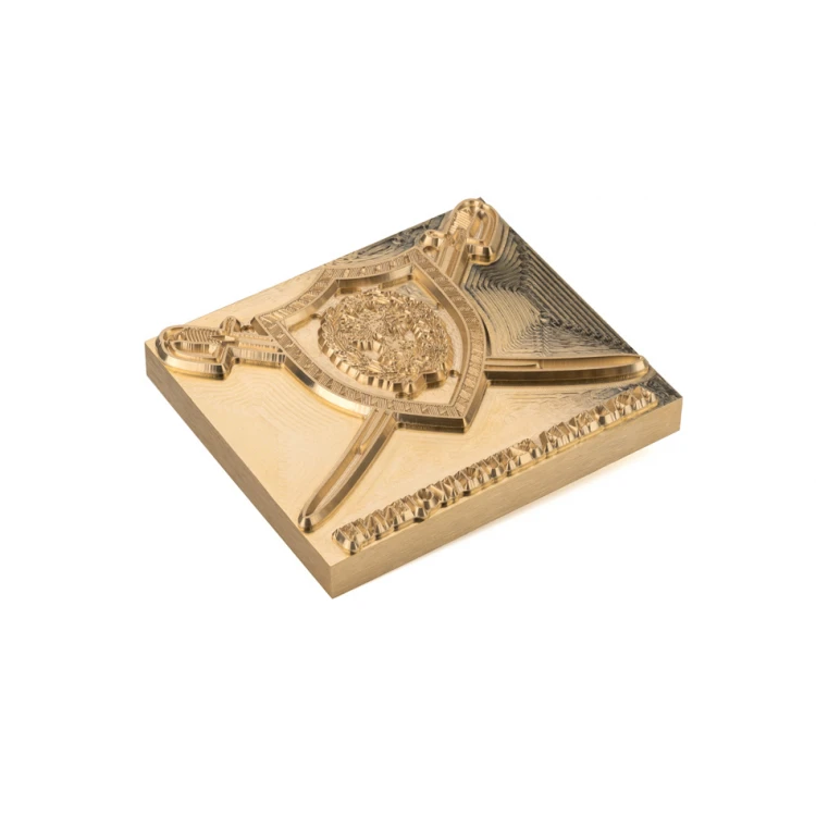 Hot and Cold Logo Embossing Stamp - Die Dimensions: 103x90mm - CNC095