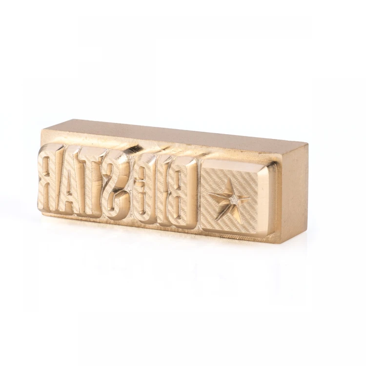 Hot and Cold Logo Embossing Stamp - Die Dimensions: 36x12mm - CNC105