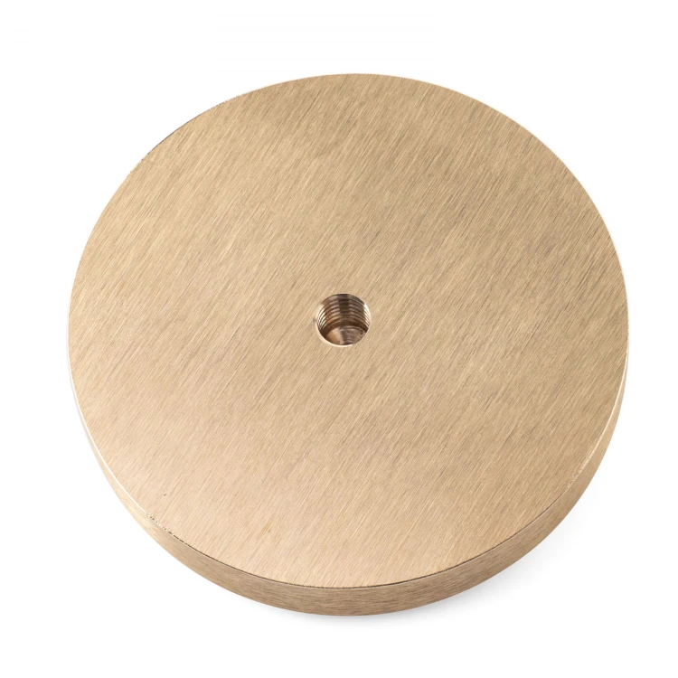 Hot stamp for imprinting logo on bread - die dimensions: 73x73mm - CNC110