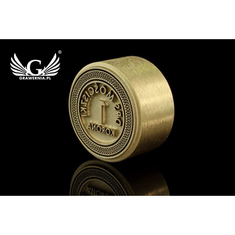 HOT STAMP for burning logo - matrix diameter: 22mm - LASER' in the category 'Industry and Company / Dies and metal stamps'. Do not translate the category.