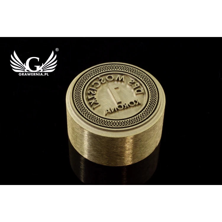 HOT STAMP for burning logo - matrix diameter: 22mm - LASER' in the category 'Industry and Company / Dies and metal stamps'. Do not translate the category.