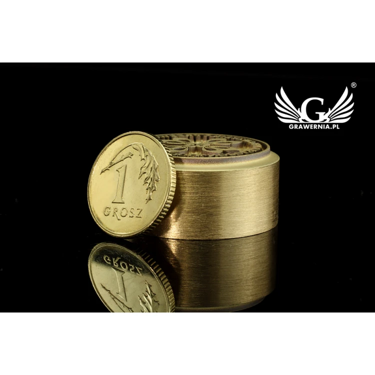 HOT STAMP for burning logo - matrix diameter: 25mm - LASER', located in the category 'Industry and Company / Dies and metal stamps'. Do not translate the category.