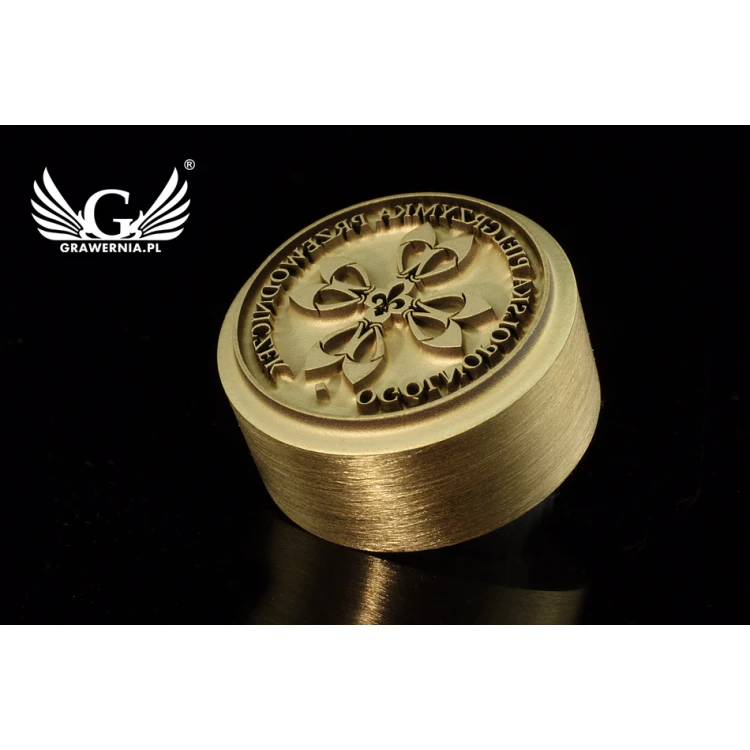 HOT STAMP for burning logo - matrix diameter: 25mm - LASER', located in the category 'Industry and Company / Dies and metal stamps'. Do not translate the category.