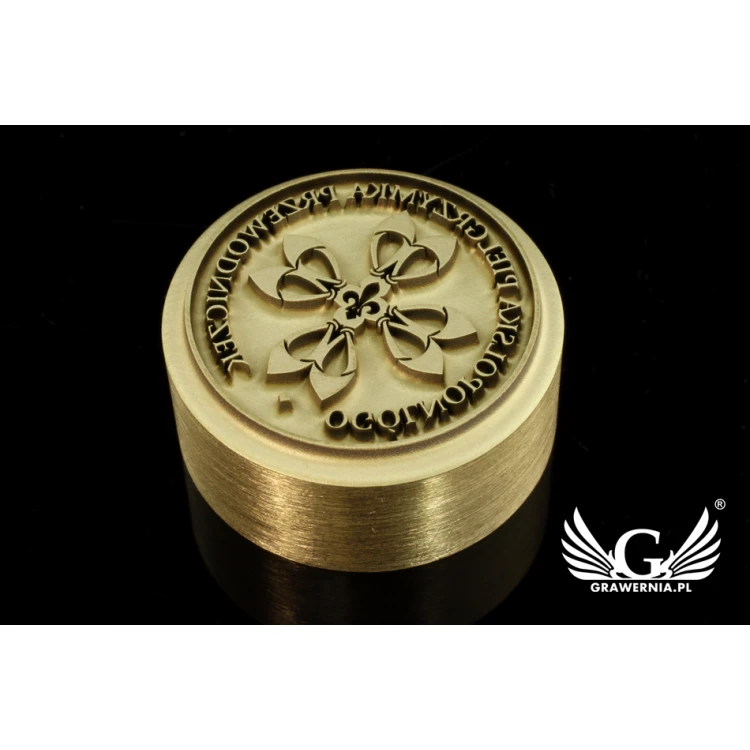 HOT STAMP for burning logo - matrix diameter: 25mm - LASER', located in the category 'Industry and Company / Dies and metal stamps'. Do not translate the category.