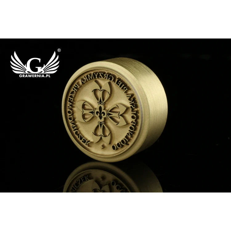HOT STAMP for burning logo - matrix diameter: 25mm - LASER', located in the category 'Industry and Company / Dies and metal stamps'. Do not translate the category.