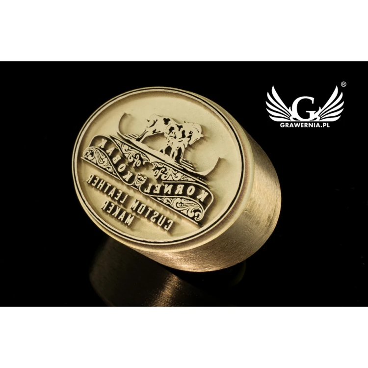 HOT STAMP for burning logo - matrix dimensions: 34x25mm - LAS030