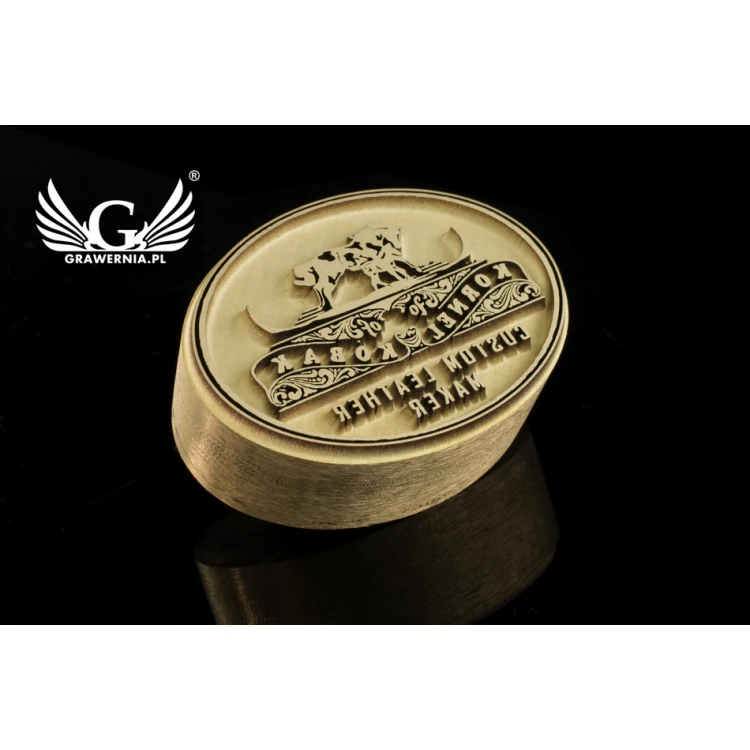 HOT STAMP for burning logo - matrix dimensions: 34x25mm - LAS030