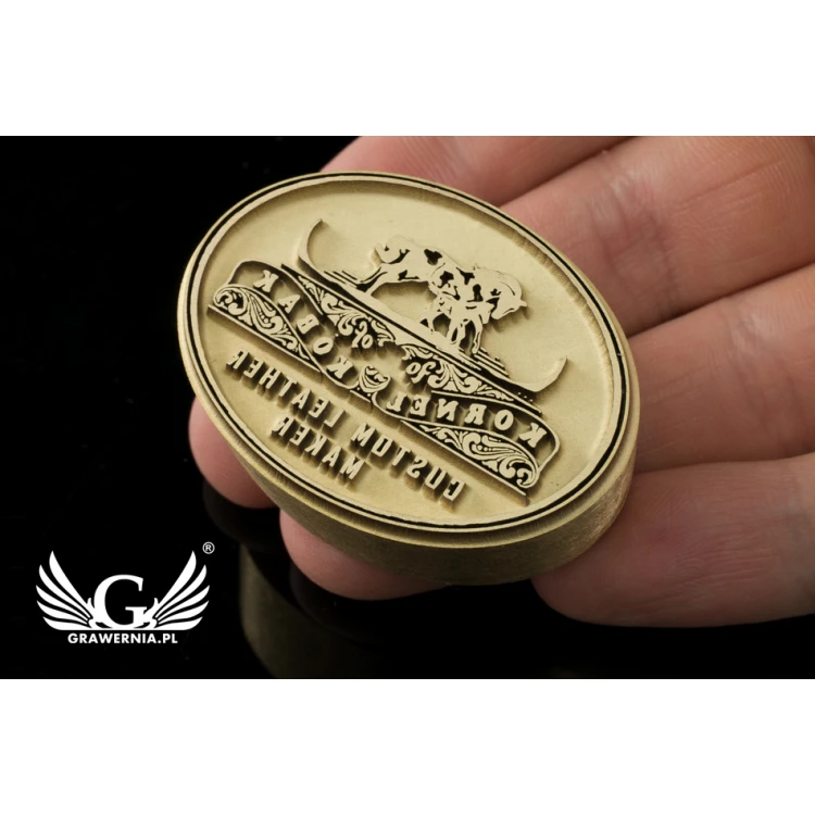 HOT STAMP for burning logo - matrix dimensions: 34x25mm - LAS030