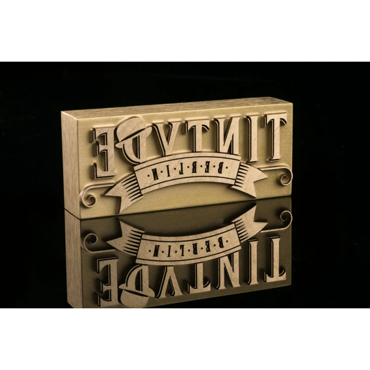 HOT STAMP for branding logo - die dimensions: 61x26mm - LASER