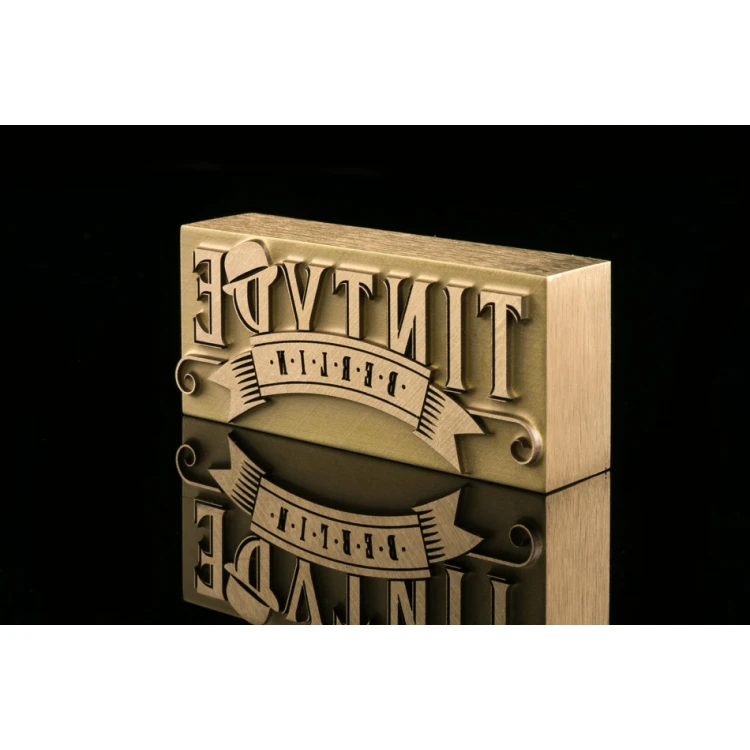 HOT STAMP for branding logo - die dimensions: 61x26mm - LASER