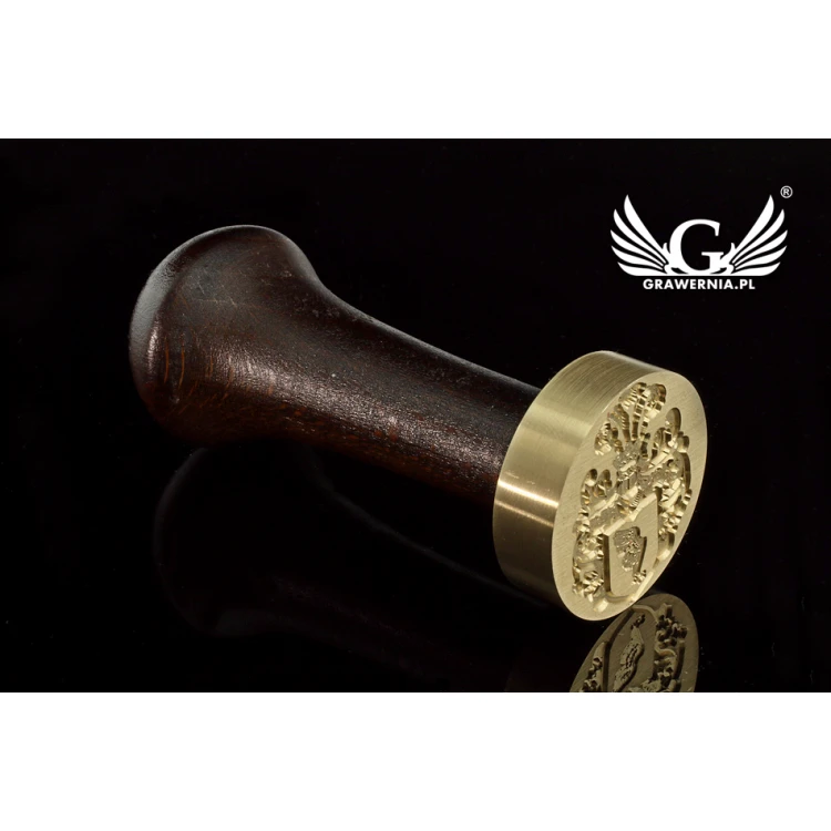 Herbal Stamp for Wax Sealing - CNC - Diameter 35mm