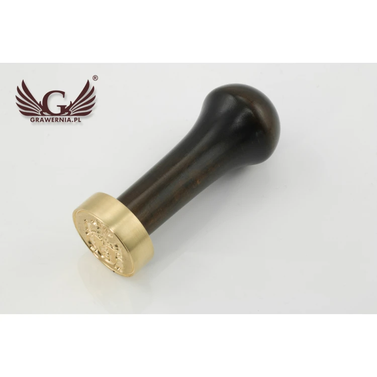 Herbal Stamp for Wax Sealing - CNC - Diameter 33mm