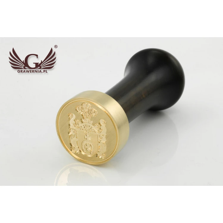 Herbal Stamp for Wax Sealing - CNC - Diameter 33mm