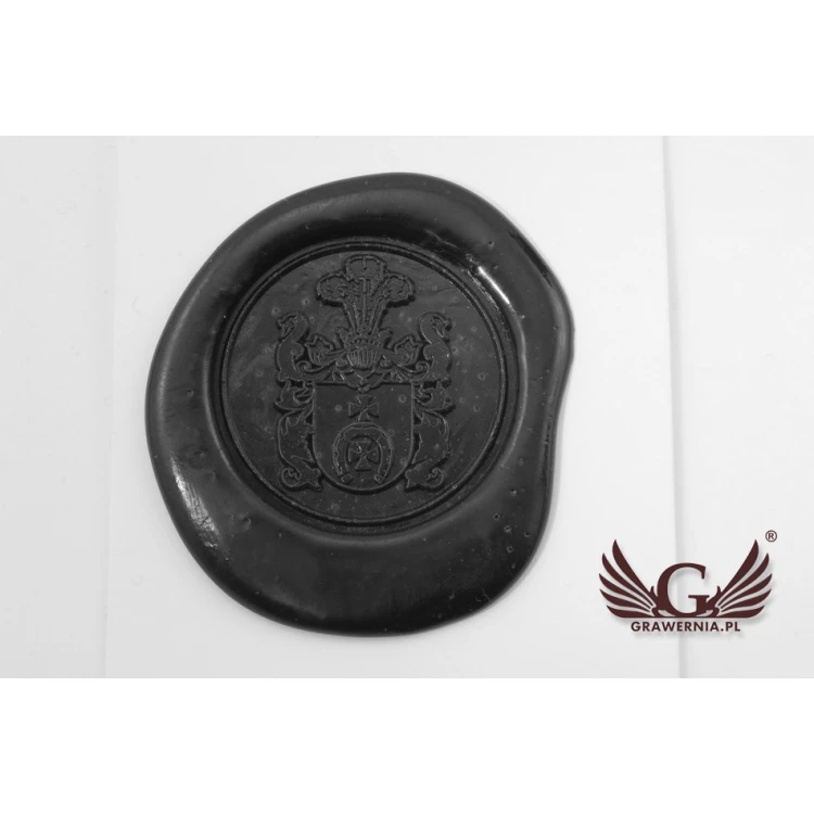 Herbal Stamp for Wax Sealing - CNC - Diameter 33mm