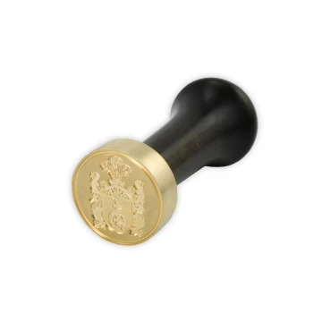 Herbal Stamp for Wax Sealing - CNC - Diameter 33mm