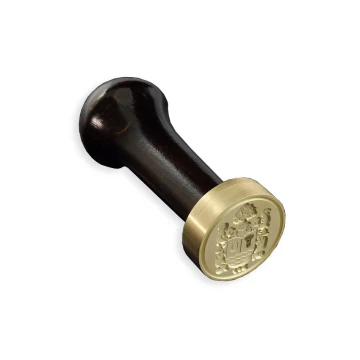 Herbal Stamp for Wax Sealing - CNC - Diameter 33mm