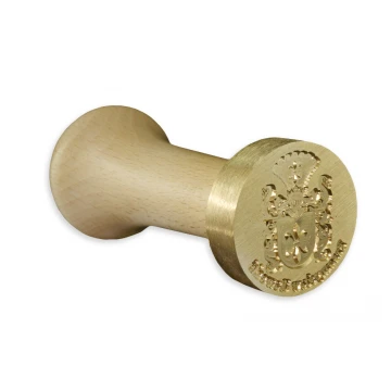 Herbal Stamp for Wax Sealing - CNC - Diameter 33mm