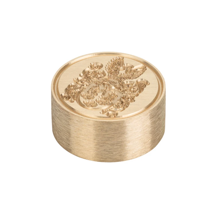 Herbal Stamp for Wax Sealing - CNC - Diameter 22mm - CNC096