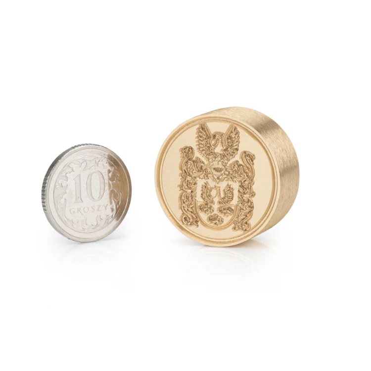 Herbal Stamp for Wax Sealing - CNC - Diameter 22mm - CNC096