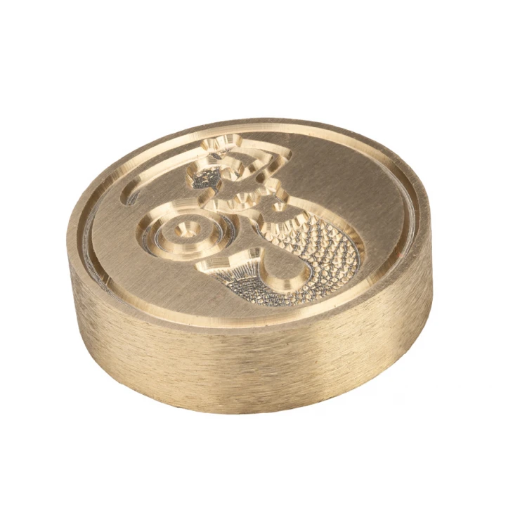 Herbal Stamp for Wax Sealing - CNC - Diameter 35mm - CNC098