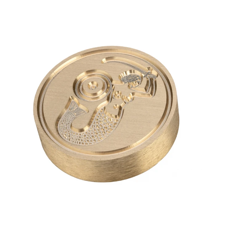 Herbal Stamp for Wax Sealing - CNC - Diameter 35mm - CNC098