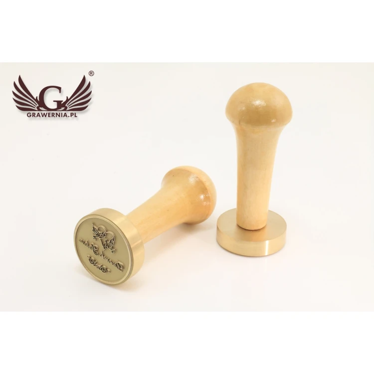 Decorative Seal for Ink Stamping - Diameter 38mm