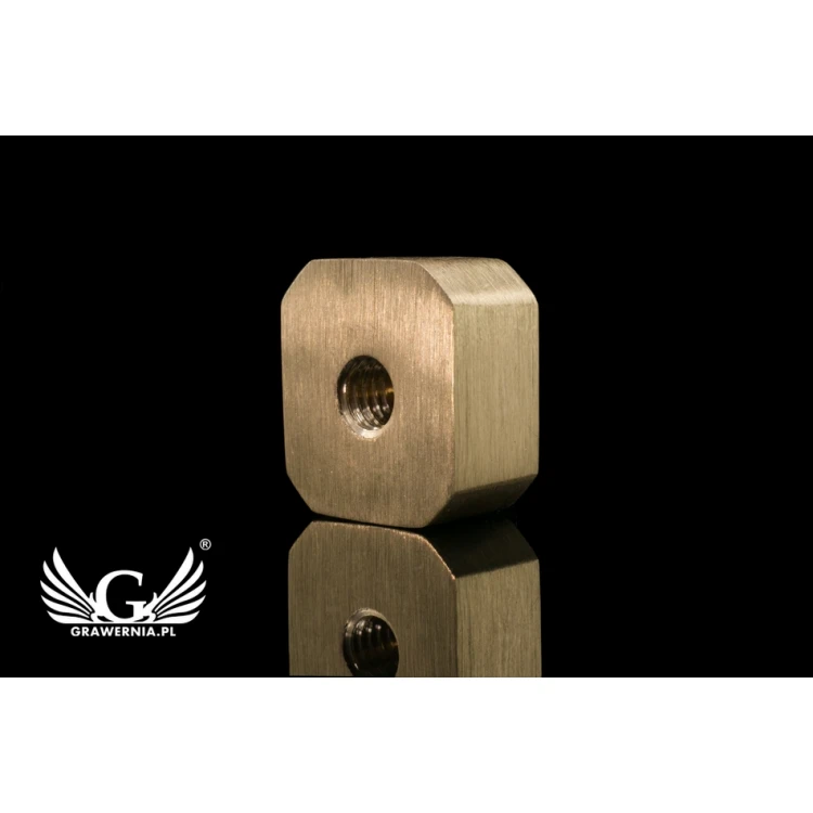 Brass Wax Seal Stamp - CNC - dim. 16x18mm - CNC076