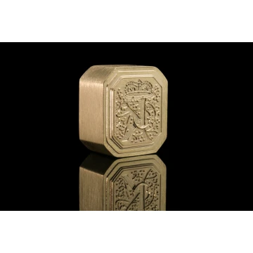 Brass Wax Seal Stamp - CNC - dim. 16x18mm - CNC076