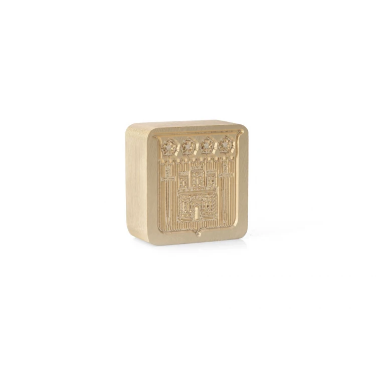 Brass Wax Seal Stamp - CNC - dim. 20x21mm - CNC102