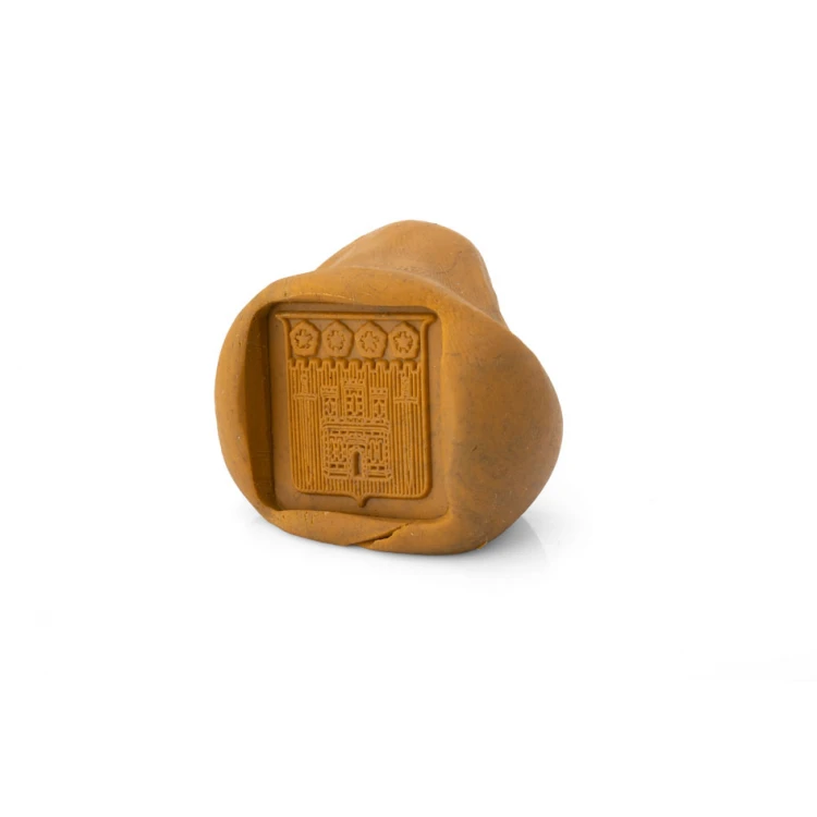 Brass Wax Seal Stamp - CNC - dim. 20x21mm - CNC102