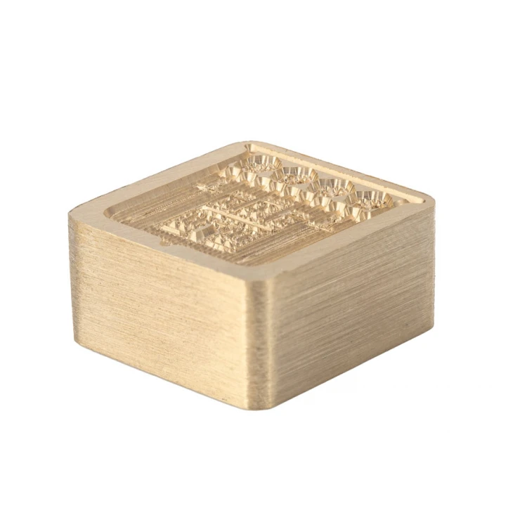 Brass Wax Seal Stamp - CNC - dim. 20x21mm - CNC102