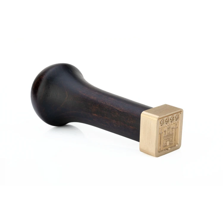 Brass Wax Seal Stamp - CNC - dim. 20x21mm - CNC102