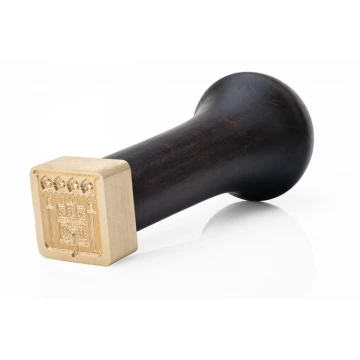 Brass Wax Seal Stamp - CNC - dim. 20x21mm - CNC102